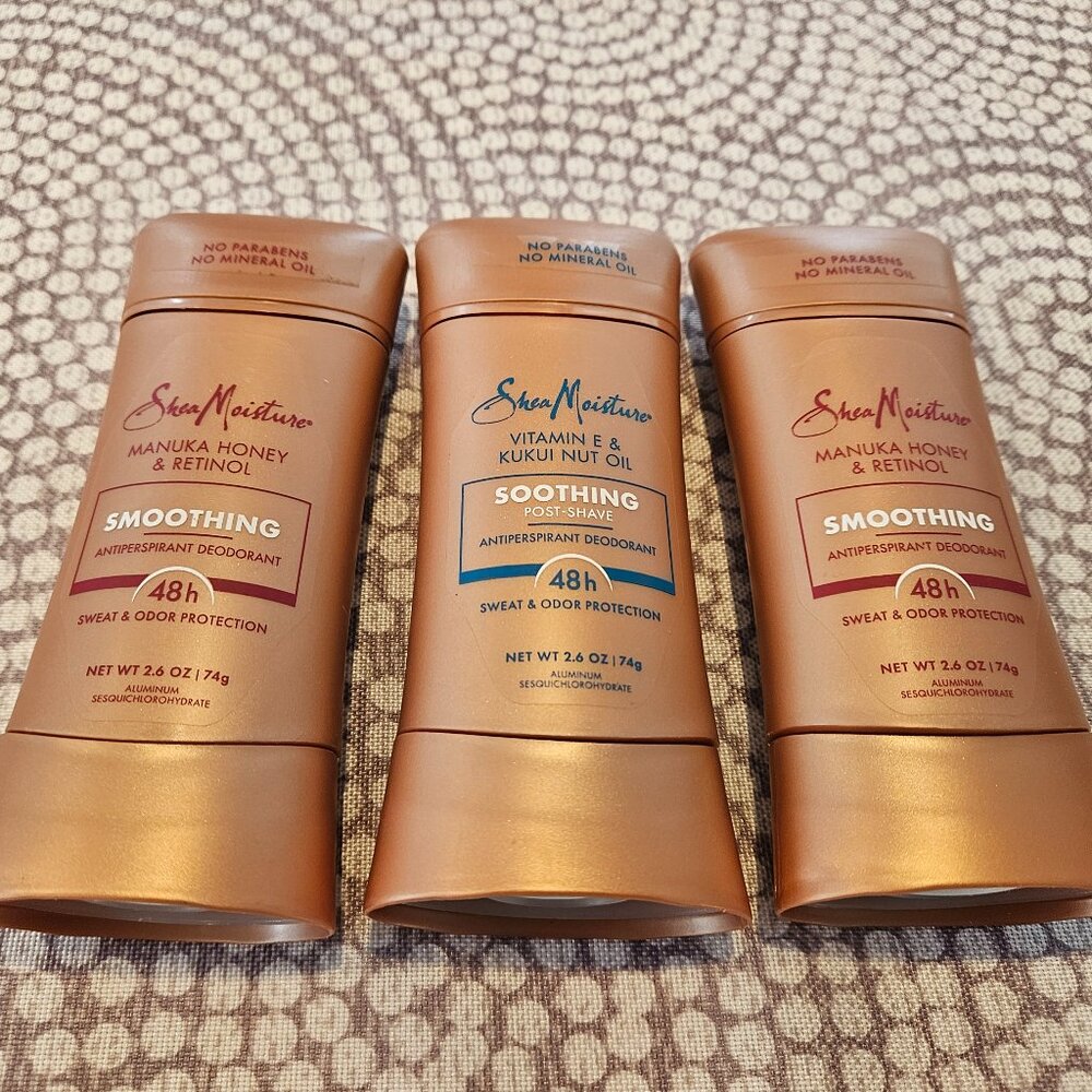 Bundle of Shea Moisture Deodorants - BRAND NEW!!!!!!